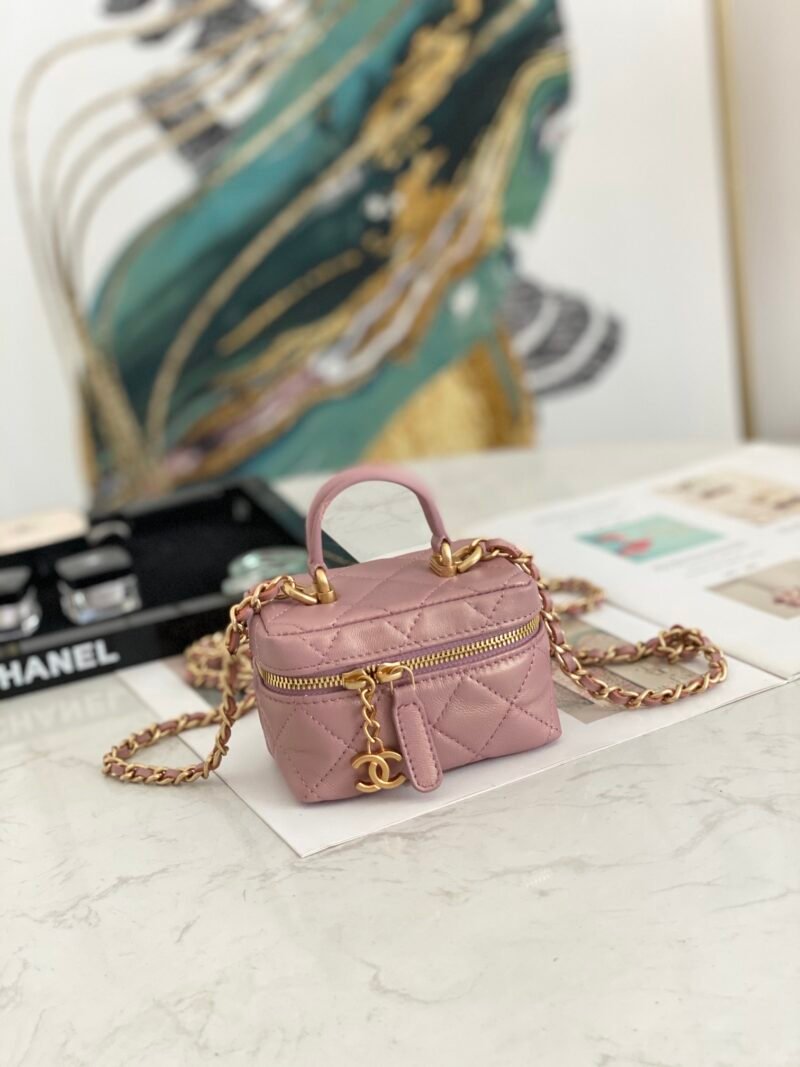 Ch@nel Vanity Bag-11.5x12x7CM