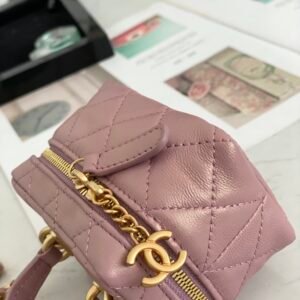 Ch@nel Vanity Bag-11.5x12x7CM