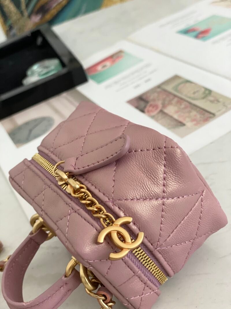 Ch@nel Vanity Bag-11.5x12x7CM