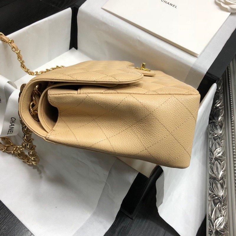 bag-0273346rewrwe_3_.jpg Ch@nel Flap Bag-Cavir Leather-Gold-30CM