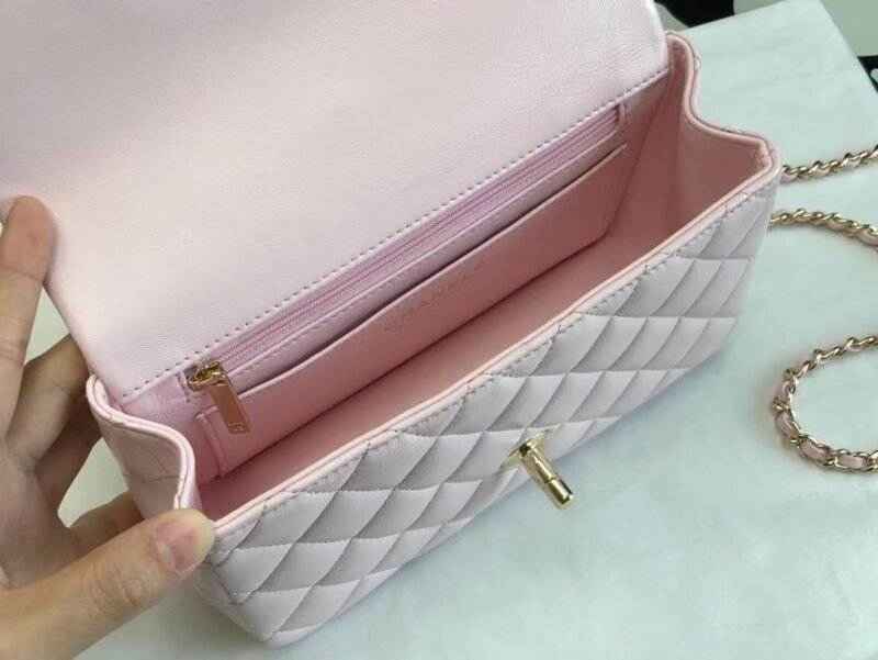 Ch@nel Flap Bag-20*13*9CM