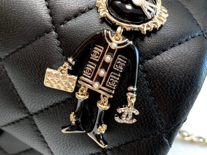 Ch@nel Flap Bag-20*13*9CM