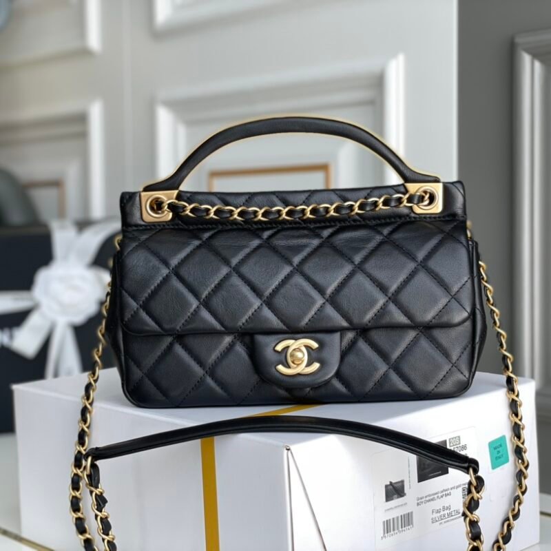 Ch@nel Handle Bag-23*20*8CM