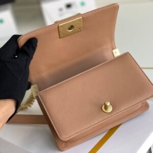 Ch@nel Boy Bag-Gravy-20CM