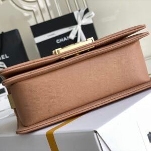 Ch@nel Boy Bag-Gravy-20CM