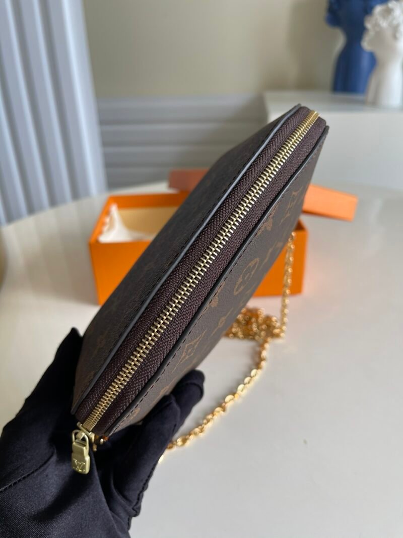 Louis Vuitton Cosmetic Pouch & Chain Bag M47515 17*12*6CM