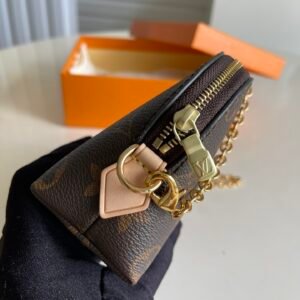 Louis Vuitton Cosmetic Pouch & Chain Bag M47515 17*12*6CM