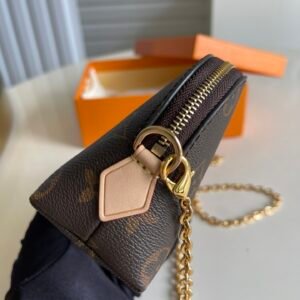 Louis Vuitton Cosmetic Pouch & Chain Bag M47515 17*12*6CM
