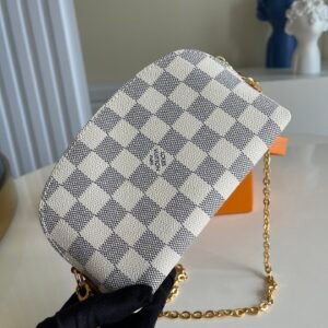 Louis Vuitton Cosmetic Pouch & Chain Bag M47515 17*12*6CM
