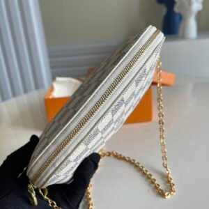 Louis Vuitton Cosmetic Pouch & Chain Bag M47515 17*12*6CM