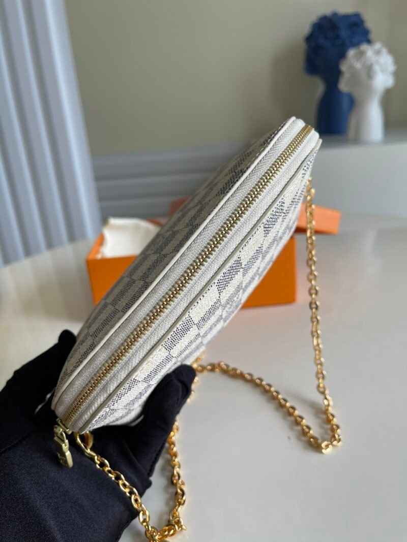 Louis Vuitton Cosmetic Pouch & Chain Bag M47515 17*12*6CM