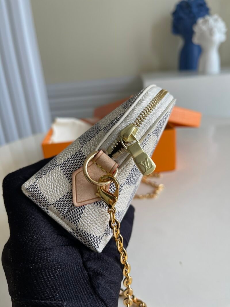 Louis Vuitton Cosmetic Pouch & Chain Bag M47515 17*12*6CM