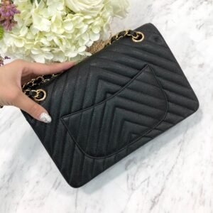 Ch@nel Flap Bag-Caviar Leather-25CM