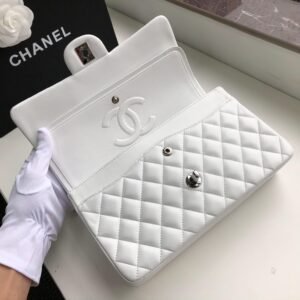 Ch@nel Flap Bag-Lambskin-25CM