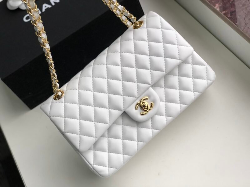 Ch@nel Flap Bag-Lambskin-25CM