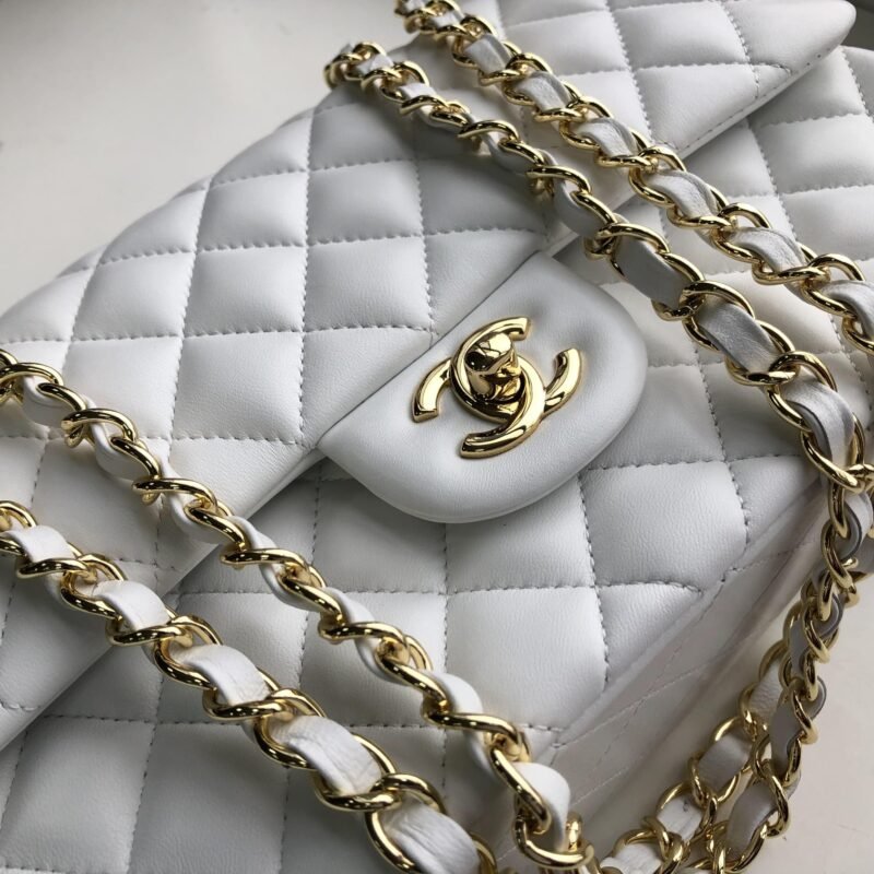 Ch@nel Flap Bag-Lambskin-25CM