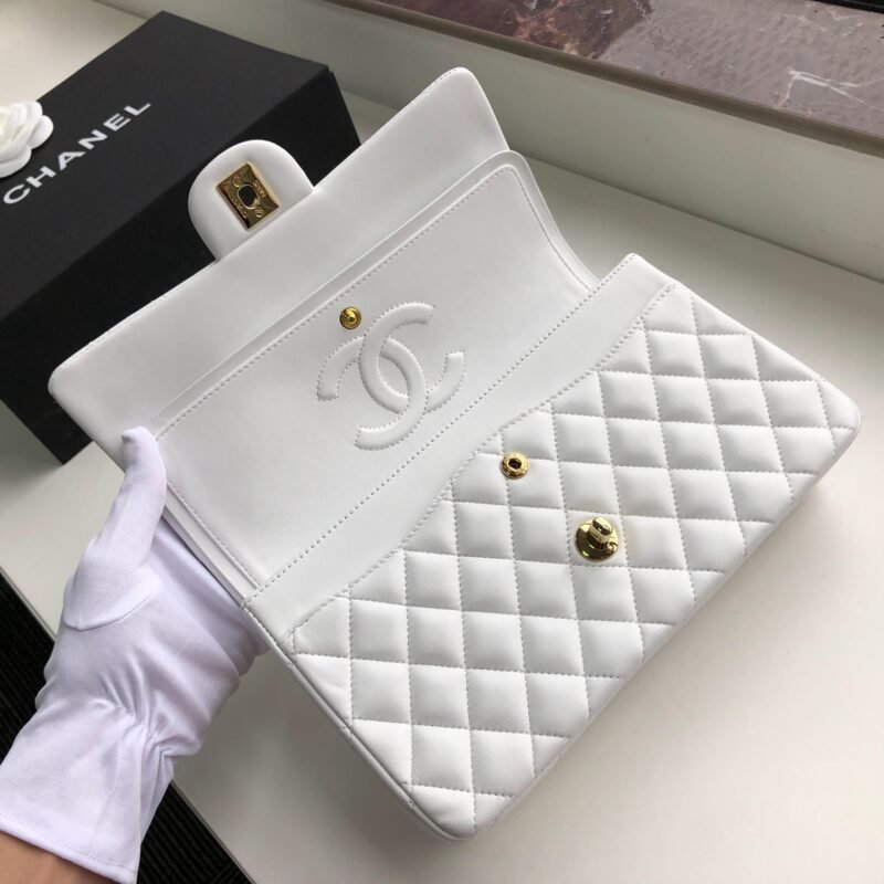 Ch@nel Flap Bag-Lambskin-25CM