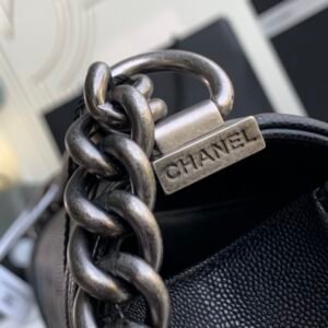 bag-233221rewewrwe_6_.jpg Ch@nel Boy Bag-Caviar-25CM