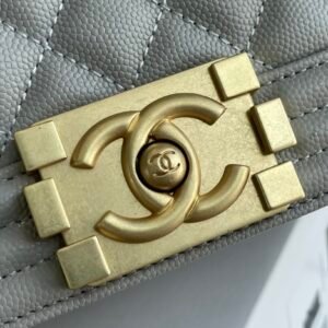 bag-233233rewrwer_2_.jpg Ch@nel Boy Bag-Caviar-25CM