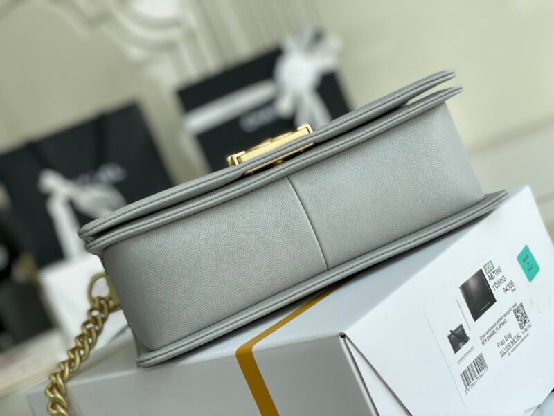 bag-233233rewrwer_5_.jpg Ch@nel Boy Bag-Caviar-25CM