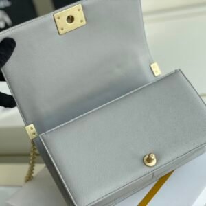 bag-233233rewrwer_8_.jpg Ch@nel Boy Bag-Caviar-25CM