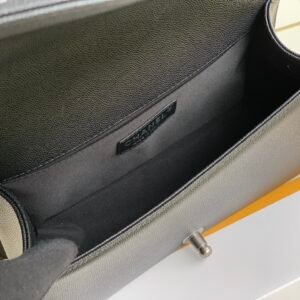 Ch@nel Boy Bag-Caviar-25CM