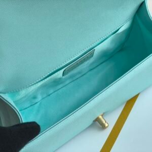 Ch@nel Boy Bag-Caviar-25CM