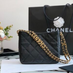Ch@nel Hobo Bag-19x16x8CM