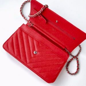 bag-23407rewrew_2_.jpg Ch@nel Wallet On Chain-Silver Hardware-19*12*3.5CM