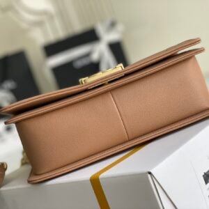 Ch@nel Boy Bag-Caviar-25CM