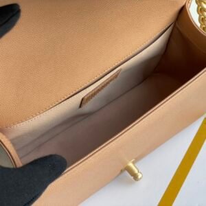 Ch@nel Boy Bag-Caviar-25CM