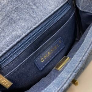 Ch@nel Flap Bag-13*18*7CM