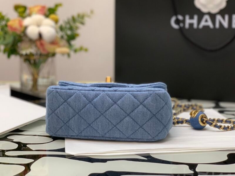 Ch@nel Flap Bag-13*18*7CM