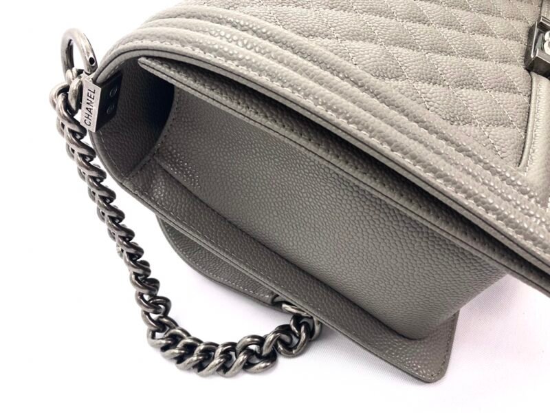 bag-26437rewrwer_4_.jpg Ch@nel Boy Bag-Caviar-28CM
