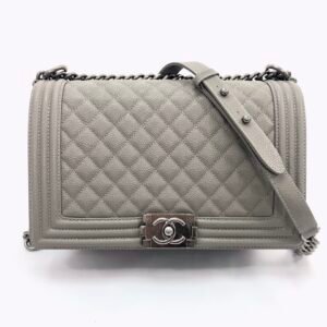 bag-26437rewrwer_5_.jpg Ch@nel Boy Bag-Caviar-28CM