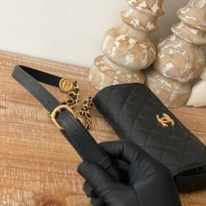 Ch@nel Waist Bag-9.5*17.2*5.4CM