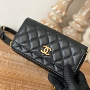 Ch@nel Waist Bag-9.5*17.2*5.4CM