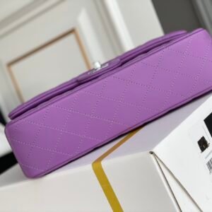 Ch@nel Flap Bag-Lambskin Leather-25CM