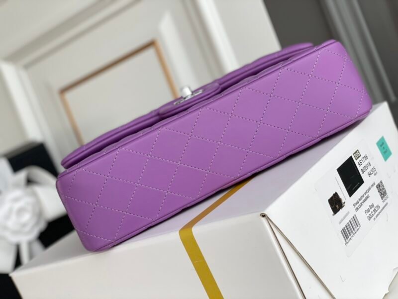 Ch@nel Flap Bag-Lambskin Leather-25CM