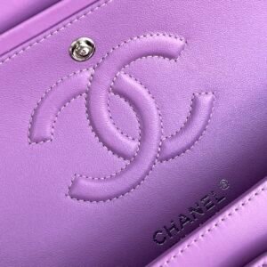 Ch@nel Flap Bag-Lambskin Leather-25CM