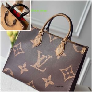 bag-52732324erwrewr_1_-1.jpg Louis Vuitton Small Onthego Handbag-35*28*15CM(Black strap)