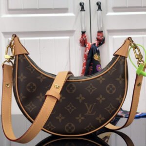 Louis Vuitton Loop Handbags-M40511-23*13*6CM