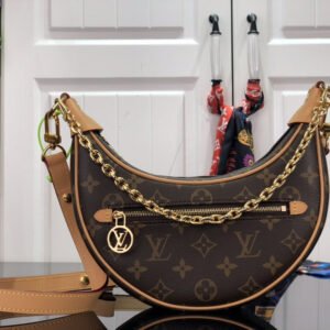 Louis Vuitton Loop Handbags-M40511-23*13*6CM