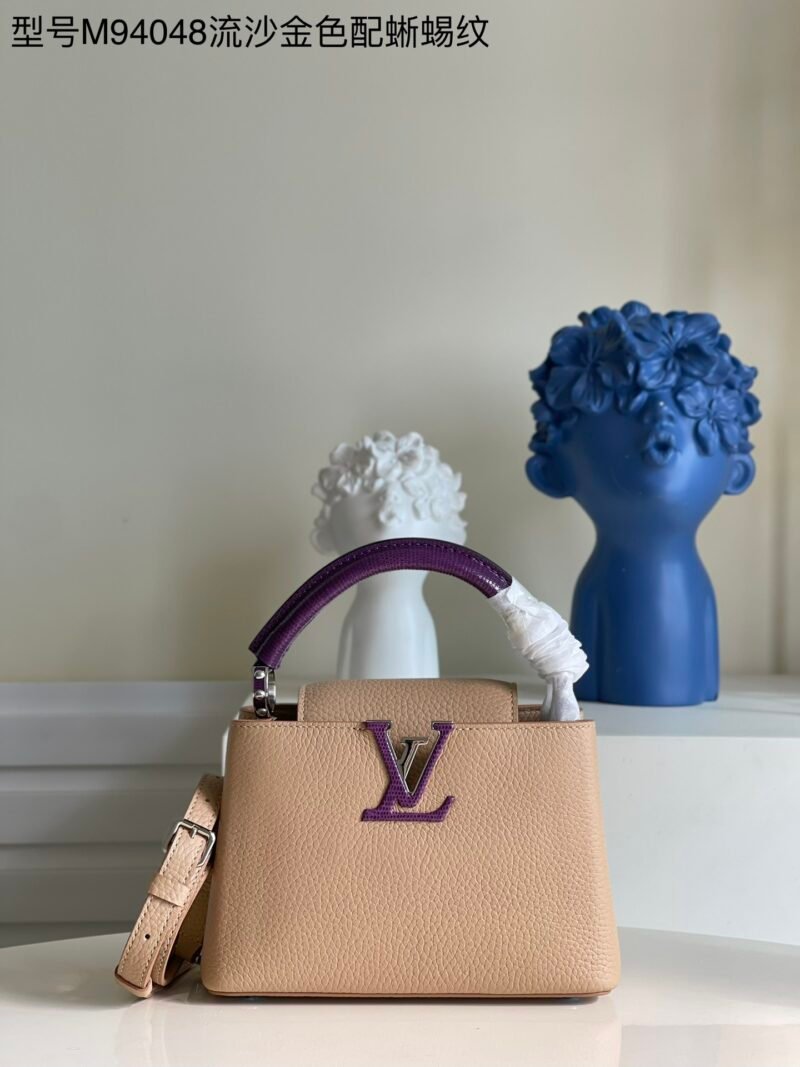 Louis Vuitton Mini Capucines Handlebag-21*14*8CM