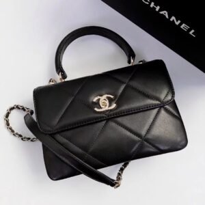 Ch@nel Trendy CC-Champagne Gold-24.5*17*7CM