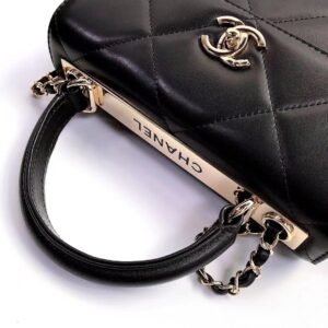 Ch@nel Trendy CC-Champagne Gold-24.5*17*7CM