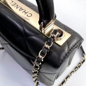 Ch@nel Trendy CC-Champagne Gold-24.5*17*7CM