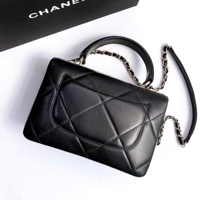 Ch@nel Trendy CC-Champagne Gold-24.5*17*7CM