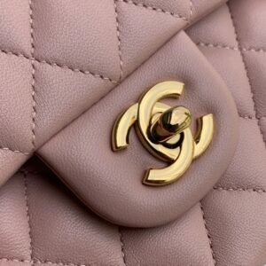 Ch@nel Flap Bag-Lambskin-25CM