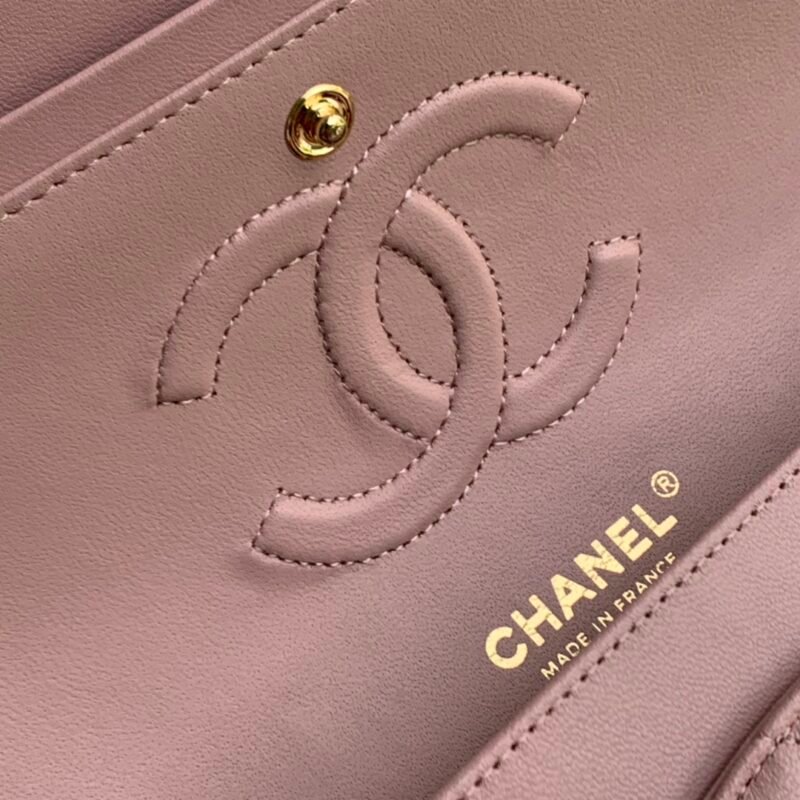 Ch@nel Flap Bag-Lambskin-25CM